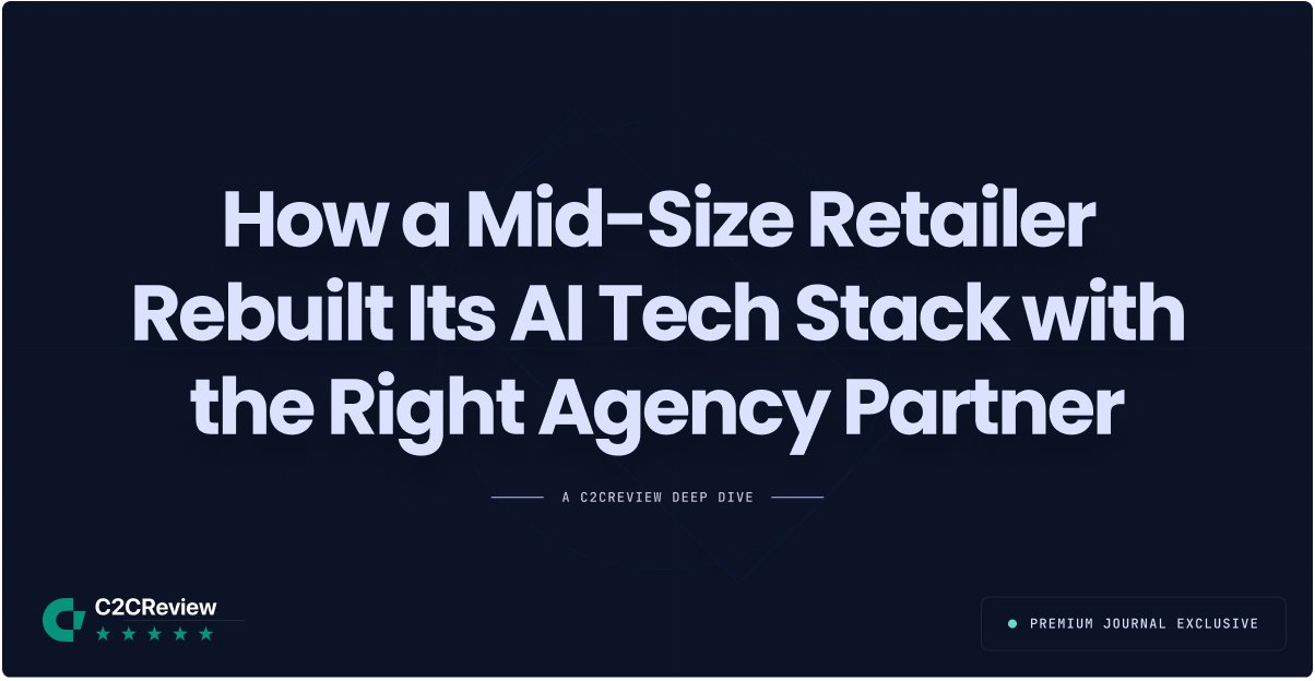 How a Mid-Size Retailer Rebuilt Its AI Tech Stack with the Right Agency Partner